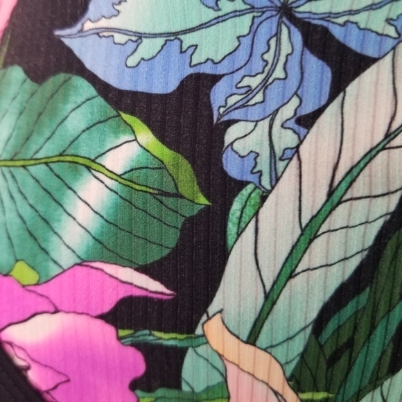 Body Glove sleva rocky tropical ribbed one piece swimsuit - Picture 8 of 10